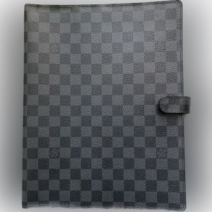 Louis Vuitton Damier Graphite A4 Notebook Portfolio.